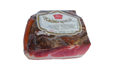 Kaiserspeck (traditional smoked bacon) 1/6 - 850g ca. 